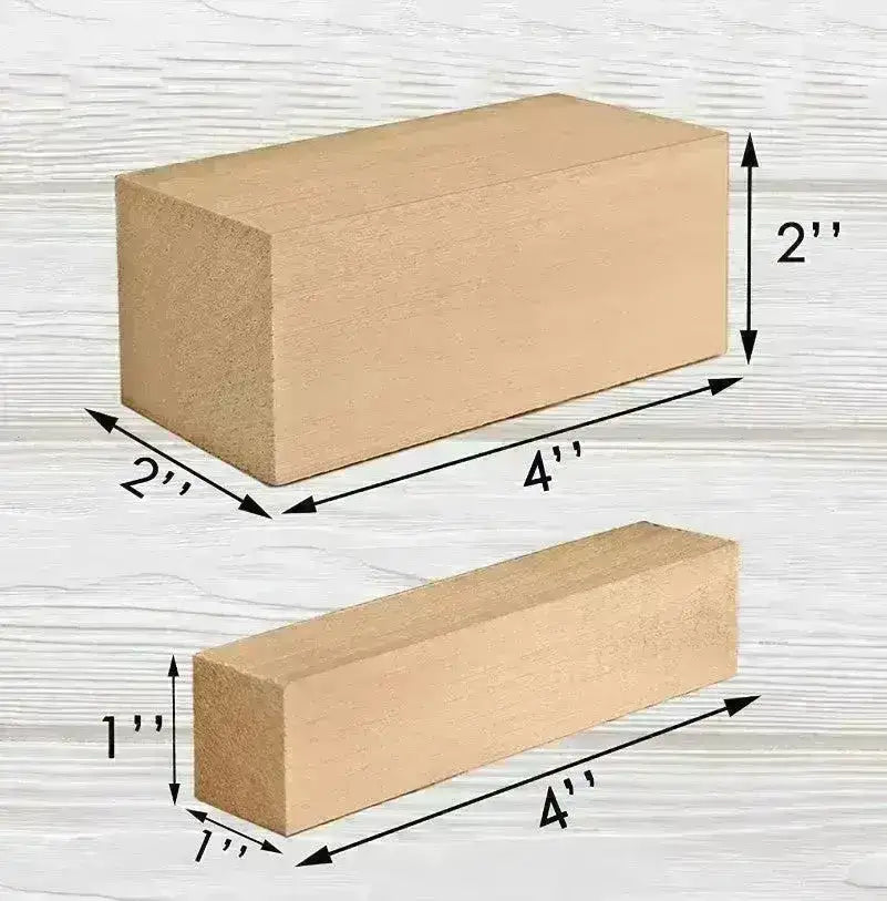 5stk Emne Treklosser til Treskjæring - Lind - Game-On.no