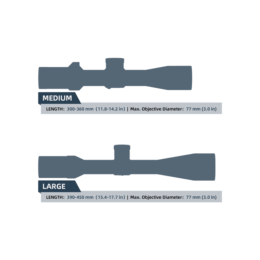 Vector Optics Housse de lunette en néoprène - Protection pour lunettes de visée