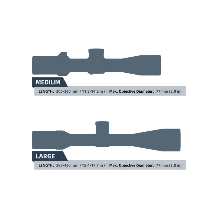 Vector Optics Housse de lunette en néoprène - Protection pour lunettes de visée