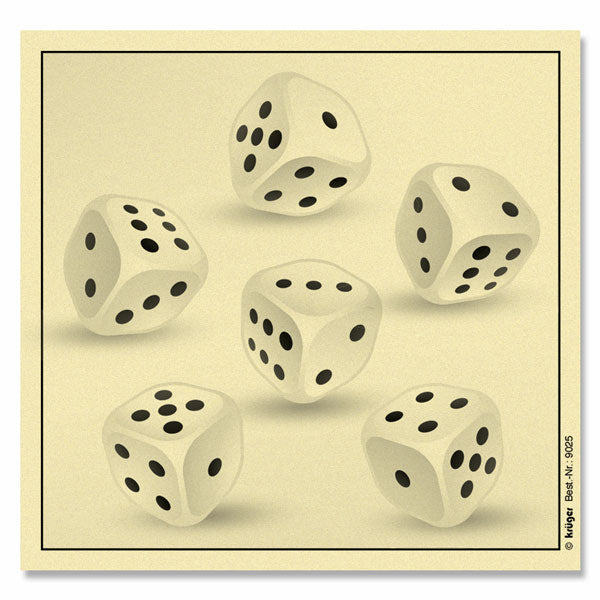 Fun Target Terning Blinker 14x14cm - 250stk