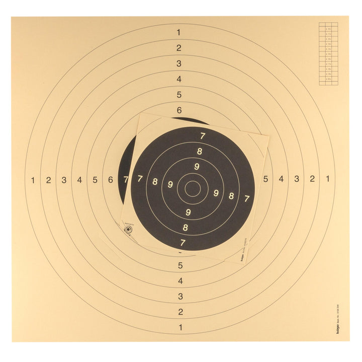 FFT et FFT et ISSF approuvé le pistolet - 55 cm x 53 cm - 100pcs