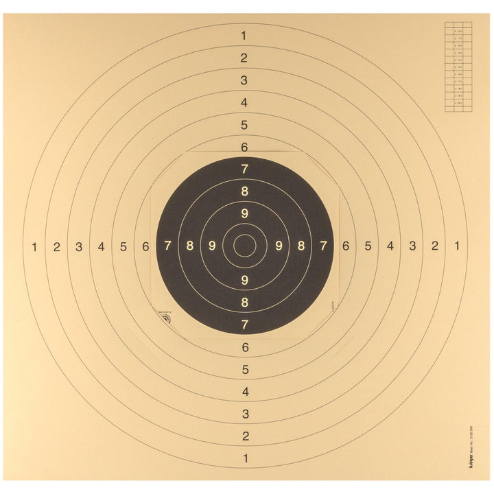 FFT et FFT et ISSF approuvé le pistolet - 55 cm x 53 cm - 100pcs