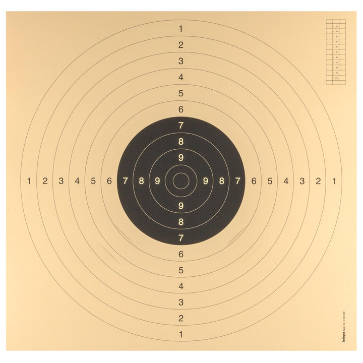 FFT et FFT et ISSF approuvé le pistolet - 55 cm x 53 cm - 100pcs