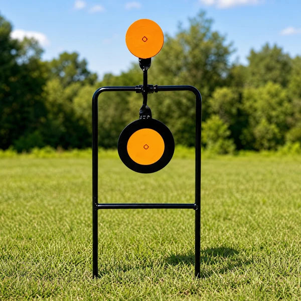Clignotement puissant avec disques cibles tournants - 45 ACP