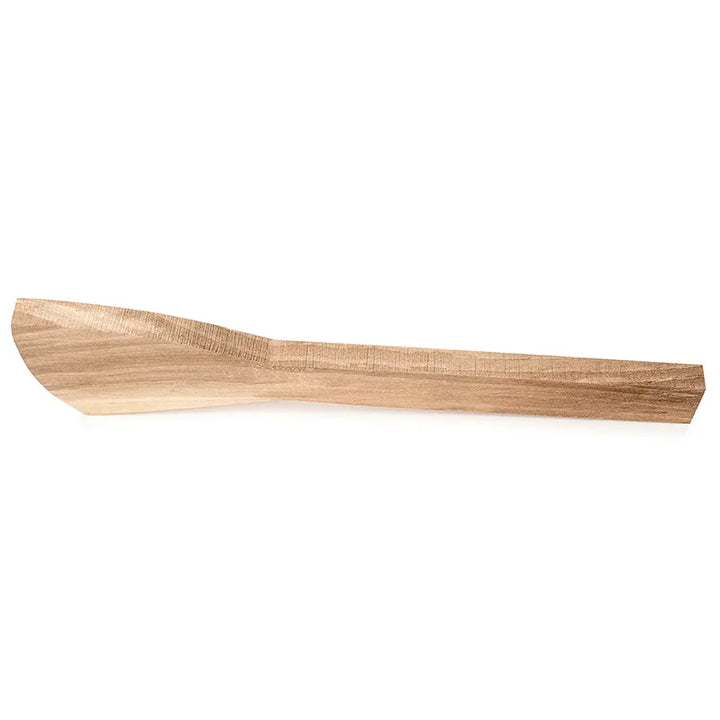 Spatule vierge en noyer - pour la sculpture sur bois