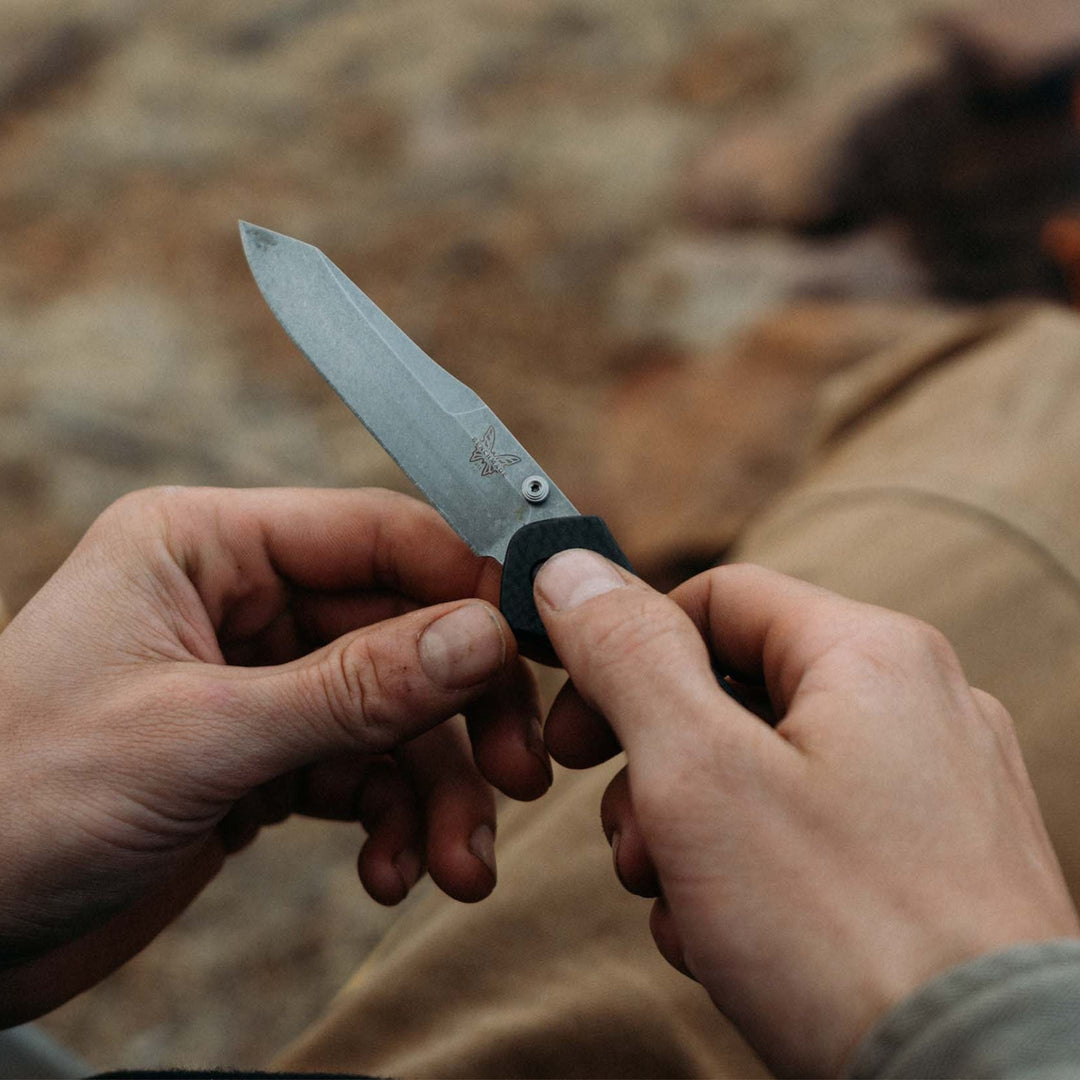 Benchmade 940 Osborne – foldekniv med reverse tanto og AXIS Lock