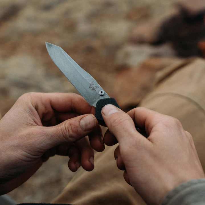 Benchmade 940 Osborne – foldekniv med reverse tanto og AXIS Lock