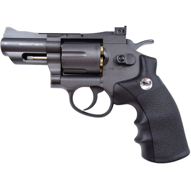 Borner – Super Sport 708 - CO2 Drevet Revolver - 4.5mm BB