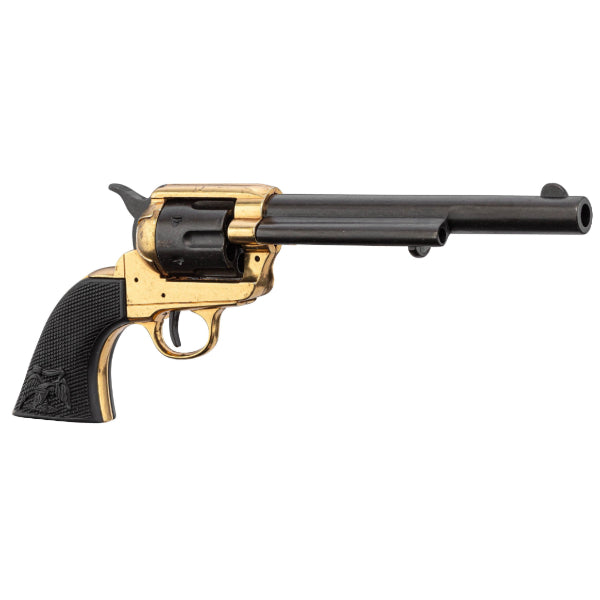 Réplique du revolver Peacemaker 7.5 de 1873 - Noir/Or