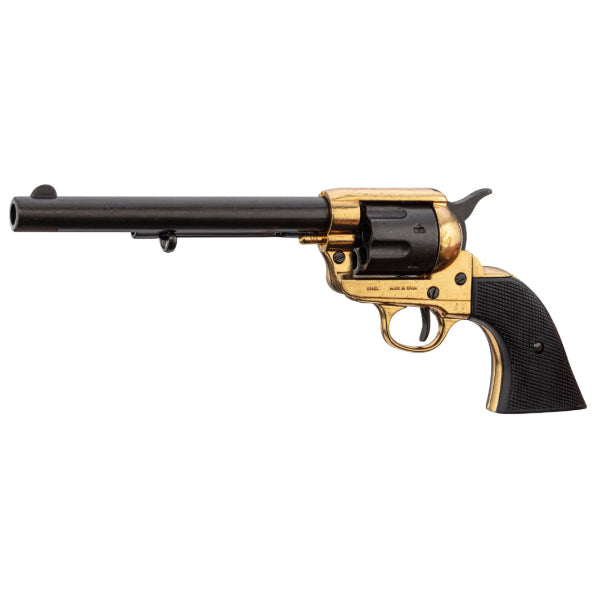 Réplique du revolver Peacemaker 7.5 de 1873 - Noir/Or