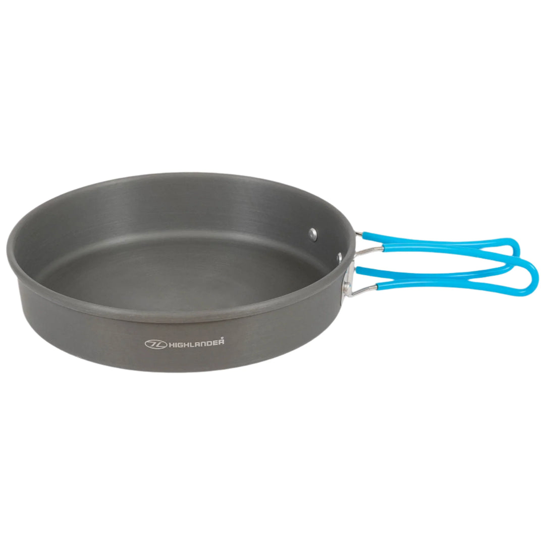 Pan de friture de camping en aluminium anodisé - 18 cm