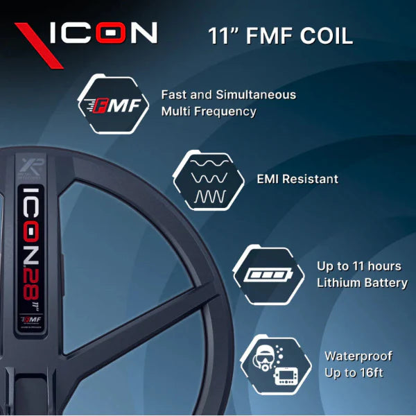 XP - ICON RC Metalldetektor - 28FMFRC