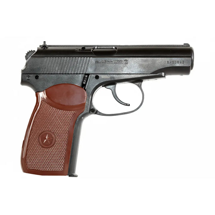Borner - Makarov (PM-X) CO2 Drevet Luftpistol - 4.5mm BB