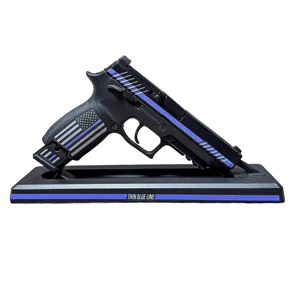 Goatguns - Mini Sig Sauer M17 Pistol - Thin Blue Line - Replika Modell