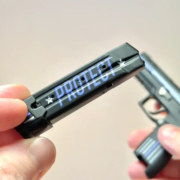 Goatguns - Mini Sig Sauer M17 Pistol - Thin Blue Line - Replika Modell