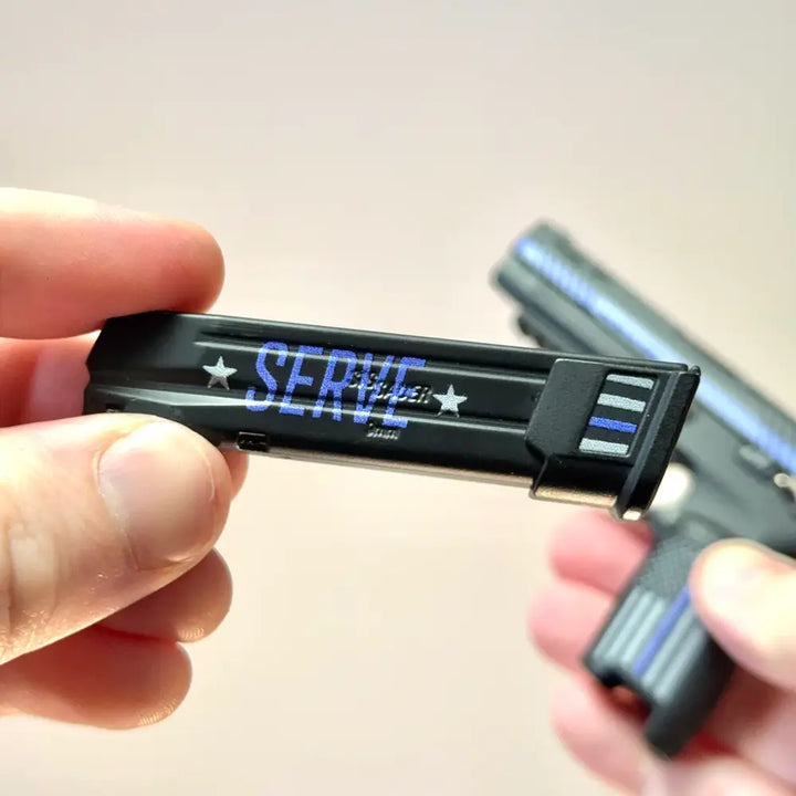 Goatguns - Mini Sig Sauer M17 Pistol - Thin Blue Line - Replika Modell