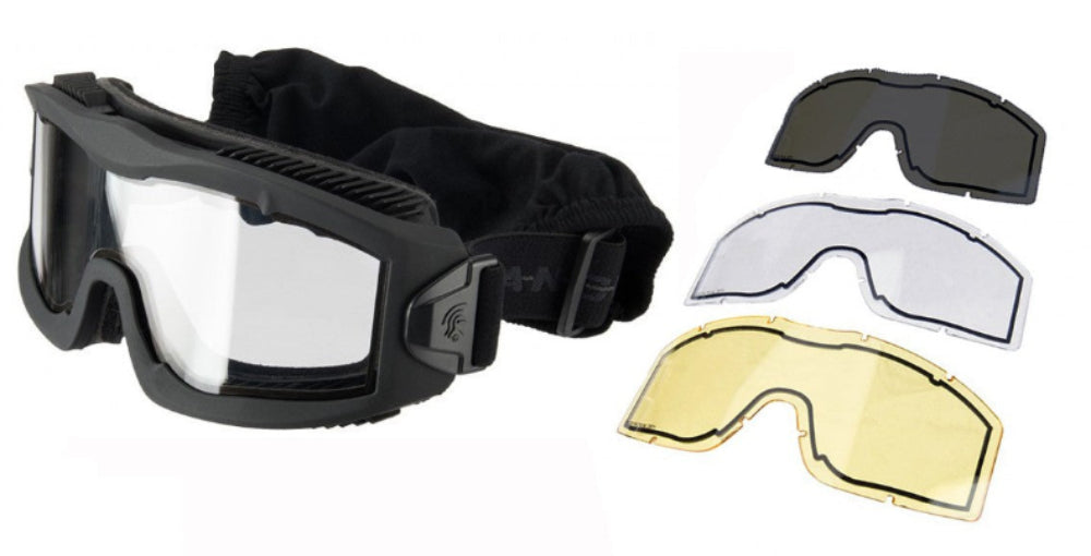 Lancer Tactical Aero Thermal Brillesett – 3 Linser & EN166