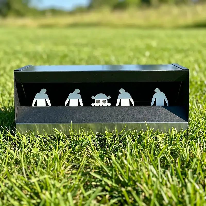 Attrape-balles magnétique avec silhouette de zombie - 4+1 clignotements