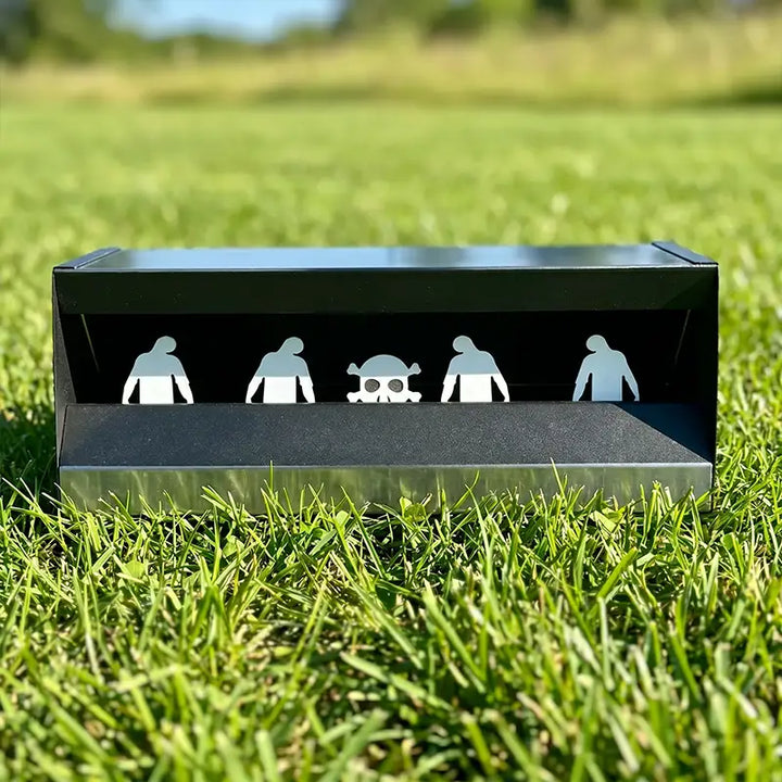Attrape-balles magnétique avec silhouette de zombie - 4+1 clignotements