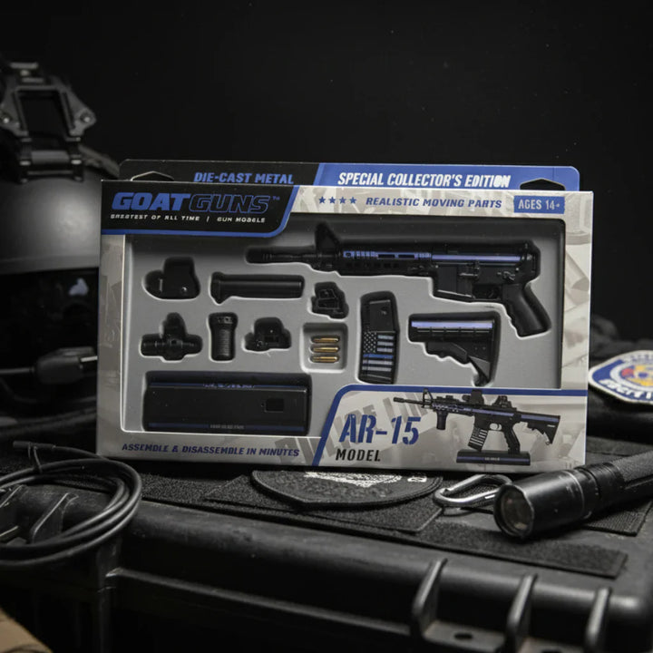 Goatguns - Mini AR15 Thin Blue Line/SWAT Special Edition - Replika Modell