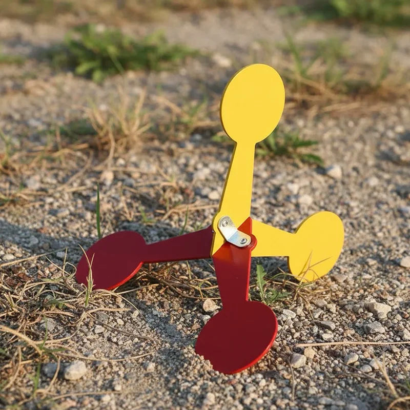 Cible de marche en acier pour pistolet à air comprimé/carabine à air comprimé