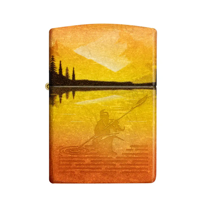 Briquet pour kayak Zippo Tumbled Brass 540 Fusion