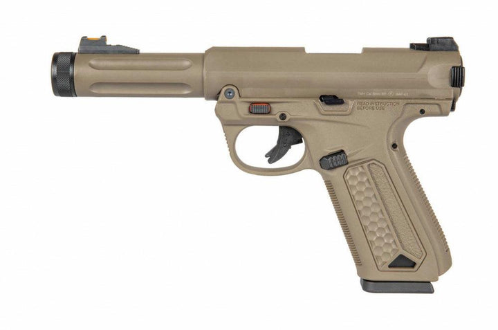 Action Army - AAP-01 Assassin Semi/Fullauto Softgun Pistol - Tan - gameon.eu