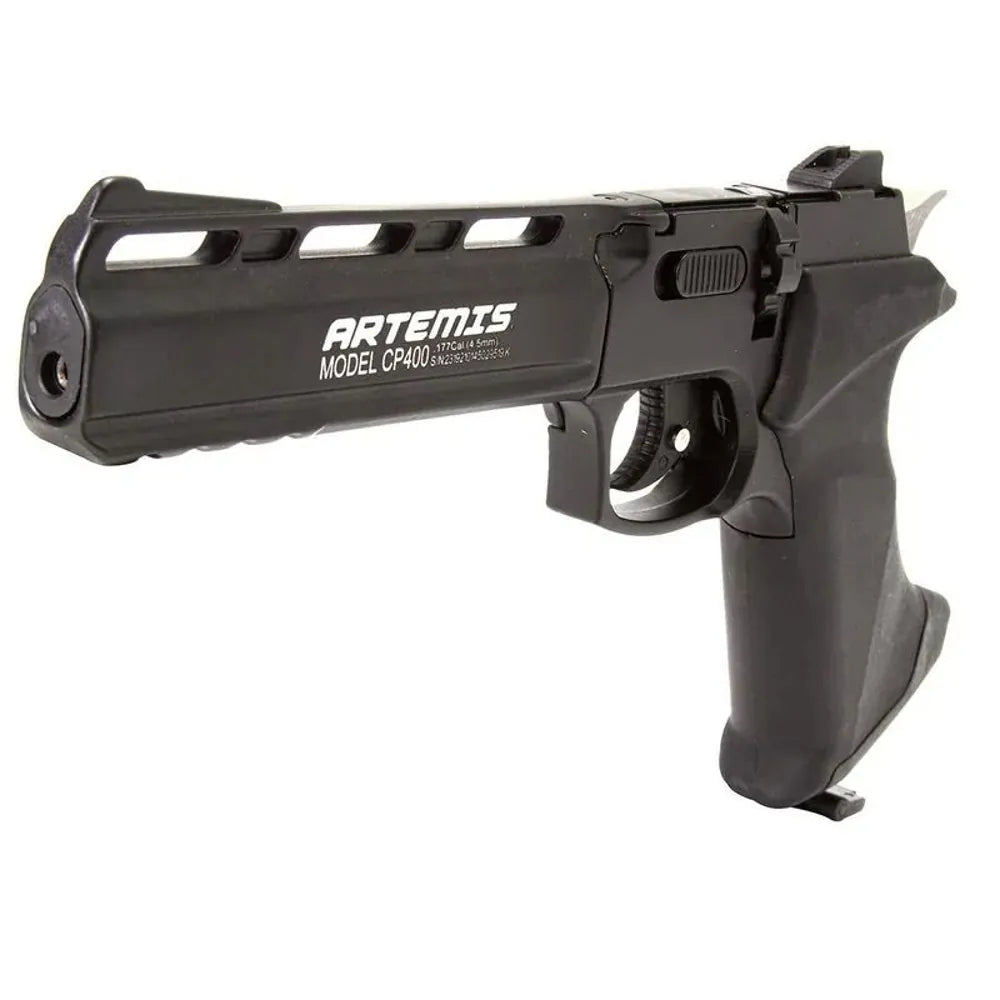 Artemis - Pistolet à air comprimé CP400 Co2 - 4,5 mm - Noir