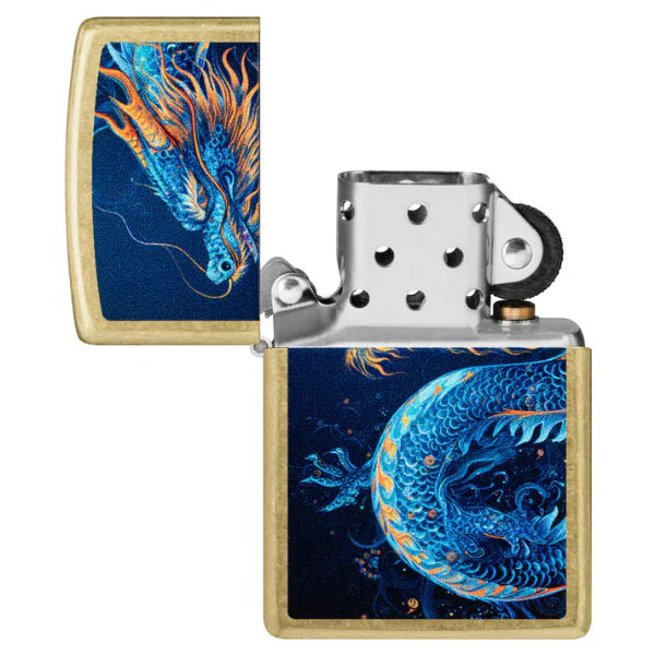 Zippo Sea Dragon Design Lighter