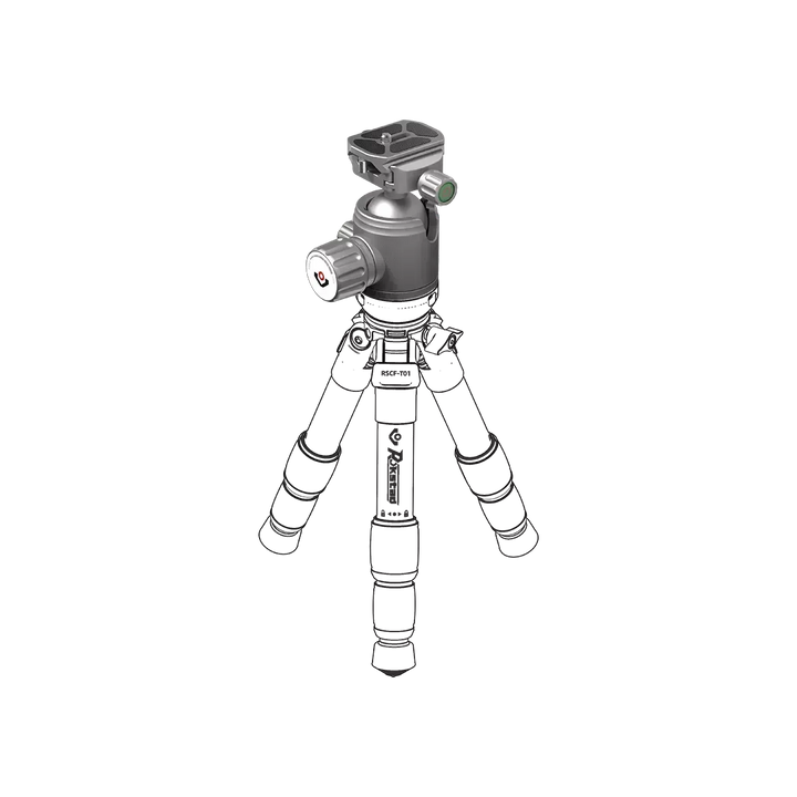 Ball Head Kit - 38mm - Picatinny & ARCA-Swiss Montasje - Game-On.no