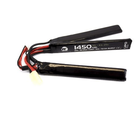 Batteri Li-Po 11.1V 30C 1450mAh - Cranestock/Nunchuck - Liten Pl - gameon.eu