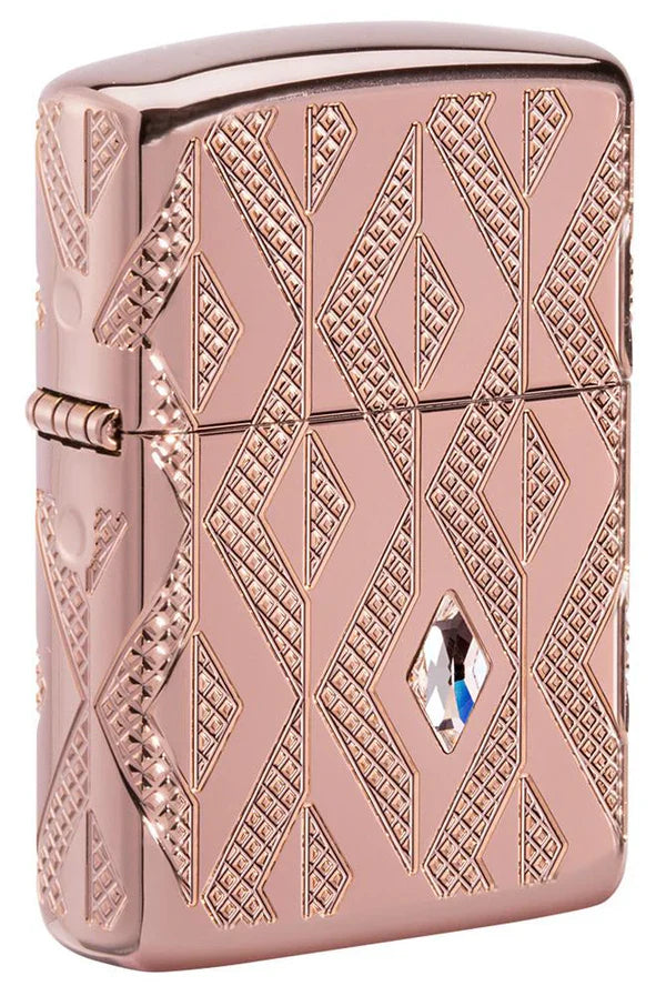 Zippo Armor Geometric Diamond Lighter