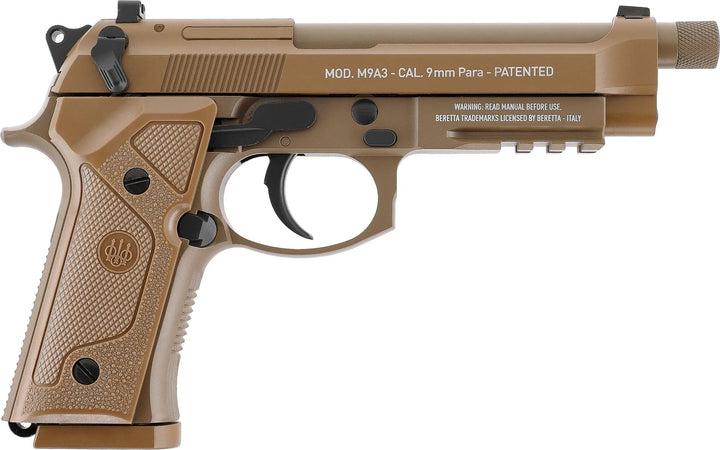 Beretta M9A3 FM - CO2 Drevet Softgun Pistol - FDE - Game-On.no