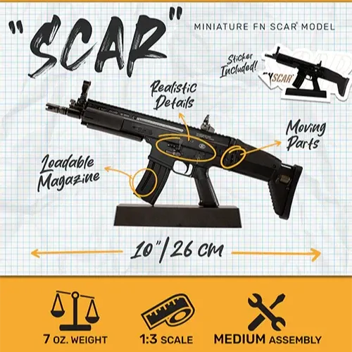 Mini FN SCAR - Modèle Réplique - Noir