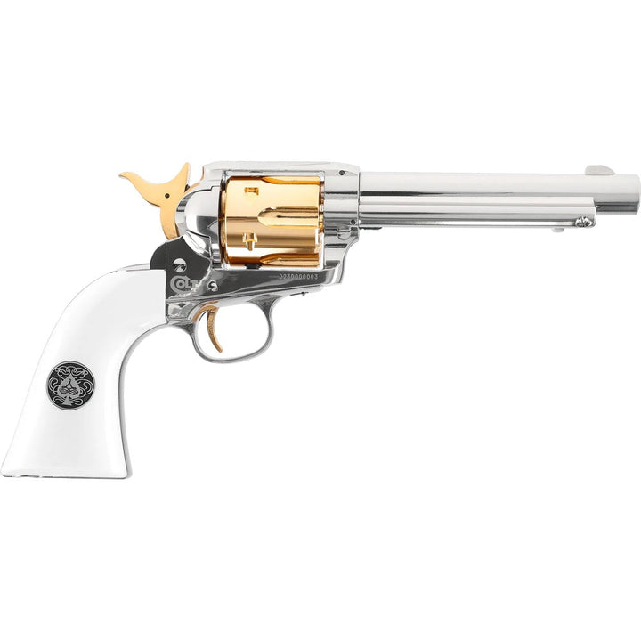 Peacemaker SAA .45 Smoke Wagon - Revolver alimenté au CO2 - Pellets de 4,5 mm