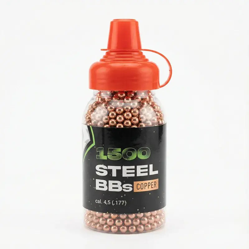 GO! Copper Plated BB Steel Shots - 1500stk