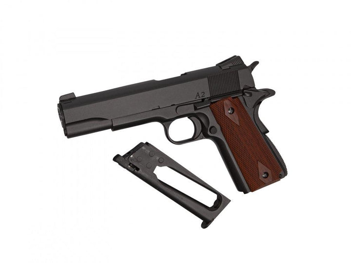 Dan Wesson - 1911 A2 Softgun Pistol med Blowback - CO2 - gameon.eu