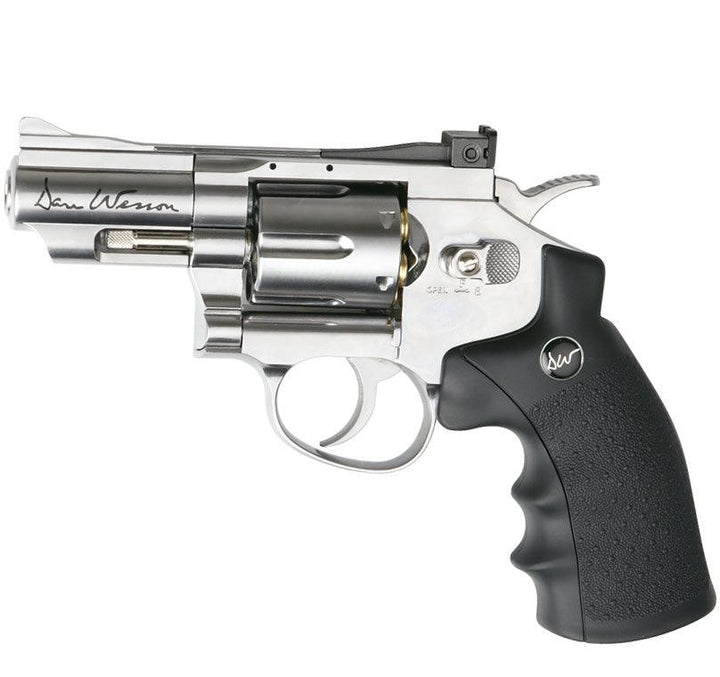 Dan Wesson Revolver 2.5 Sølv - 4.5mm Pellets - gameon.eu