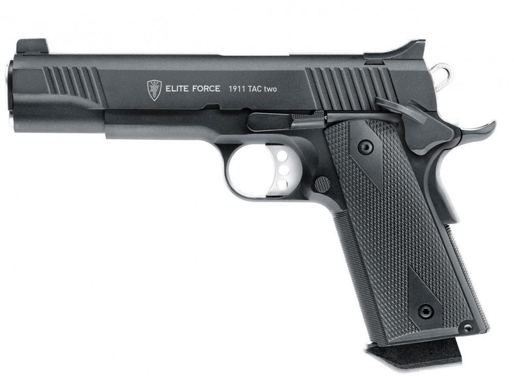 Elite Force - 1911 Tac Two Softgunpistol med Blowback - Svart - Game-On.no