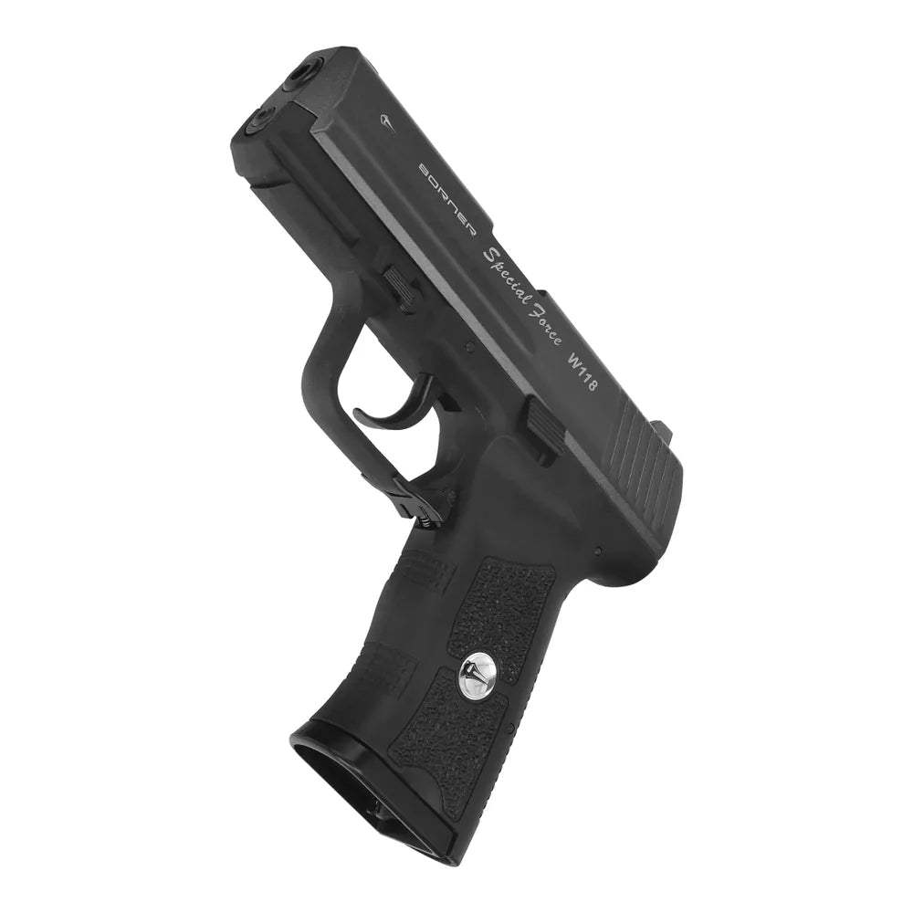 Borner - P99 (W118) - CO2 Drevet Luftpistol med Blowback - 4.5mm BB
