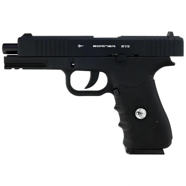 Borner - W119 CO2 Drevet Luftpistol med Blowback - 4.5mm BB