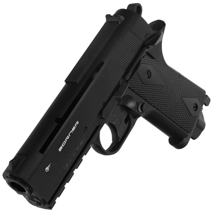 Borner - 1911 Defender (WC 401) - CO2 Drevet Luftpistol - 4.5mm BB
