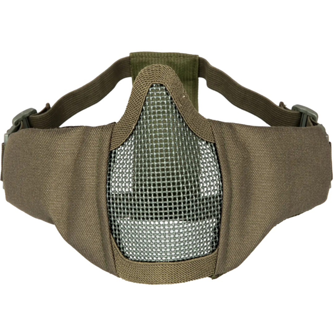 Mesh Maske med Kinnpute - Ranger Green