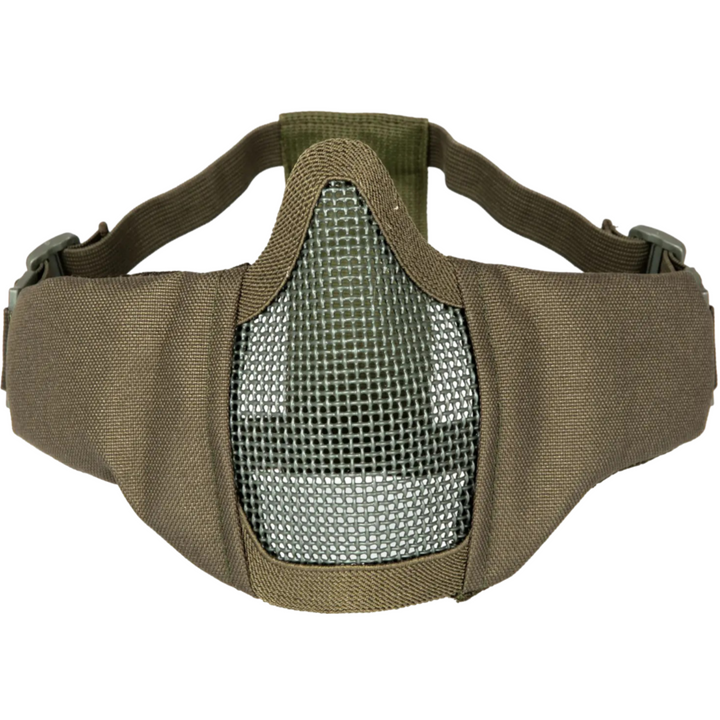 Mesh Maske med Kinnpute - Ranger Green