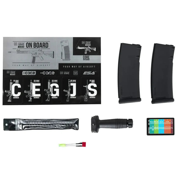 Specna Arms - Carabine à pistolet souple électrique C03 CORE™ HAL ETU™ - Noir