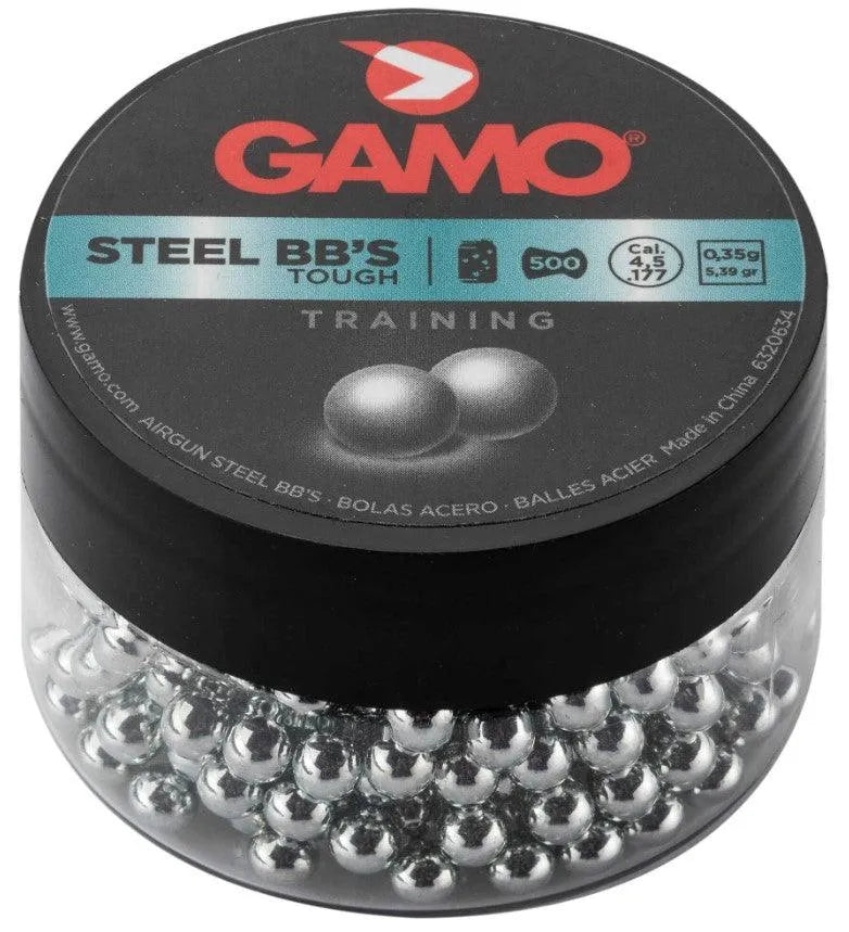 Gamo - Training 0.35g 4.5mm BB Stålkuler til Luftvåpen - 500stk - Game-On.no