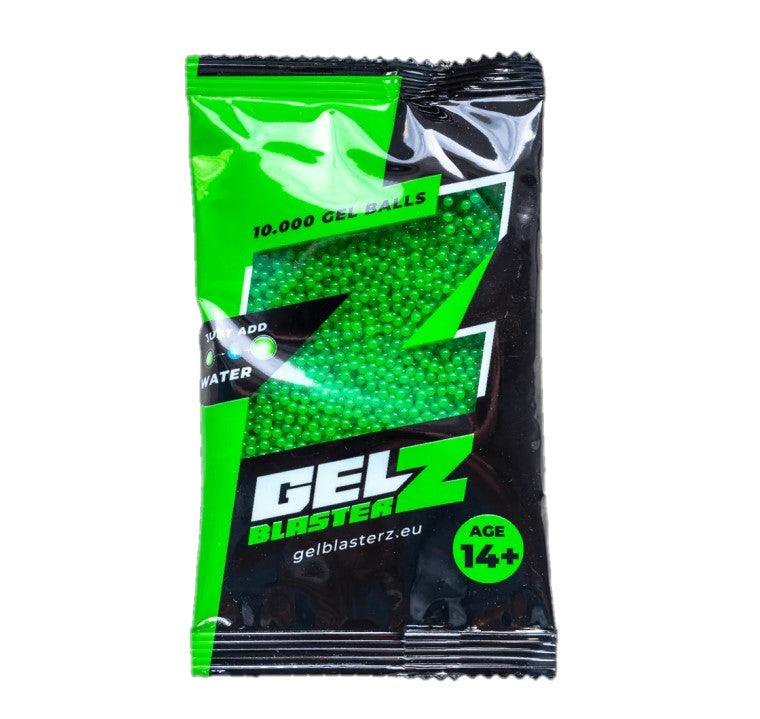 Gel Balls - Gel Blasterz - Grønne - 10 000stk - gameon.eu