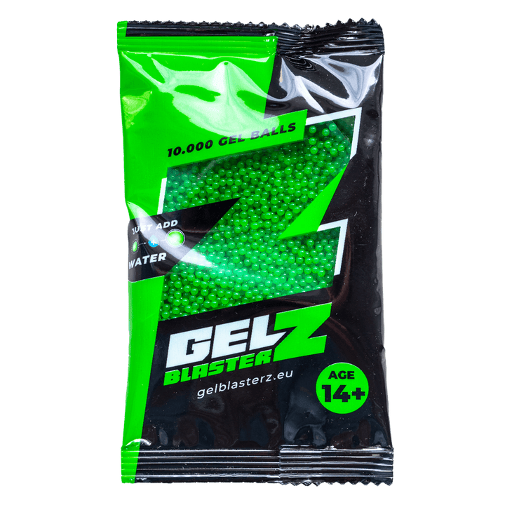 Boules de Gel - Gel Blasterz - Vert - 10 000 pcs