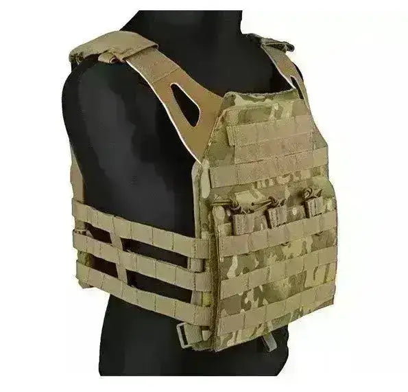 GFC Taktisk Vest - Jump-type Plate Carrier - Multicam - Game-On.no