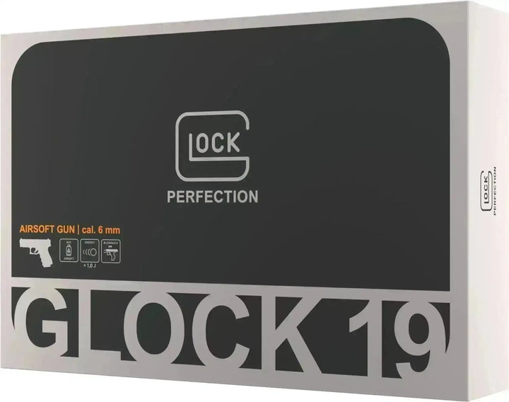 Glock 19 - Gass softgun med blowback - Pakkesett - Game-On.no